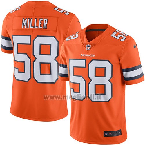 Maglia NFL Legend Denver Broncos Miller Arancione